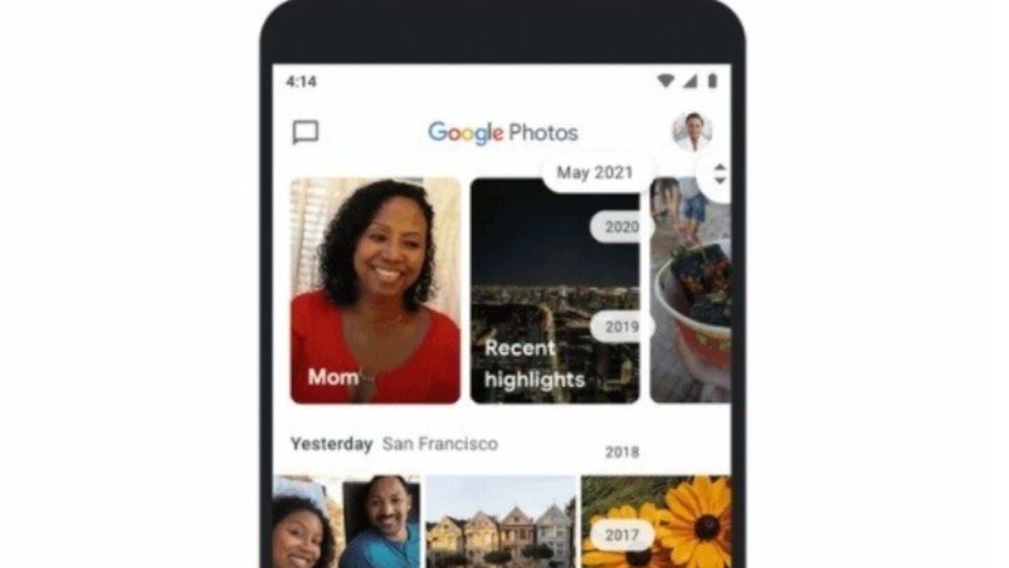 Google Fotos incluye nuevas funciones de edición para los suscriptores de pago de Google One. Foto:DPA. 