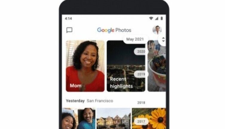 Google Fotos incluye nuevas funciones de edición para los suscriptores de pago de Google One. Foto:DPA. 