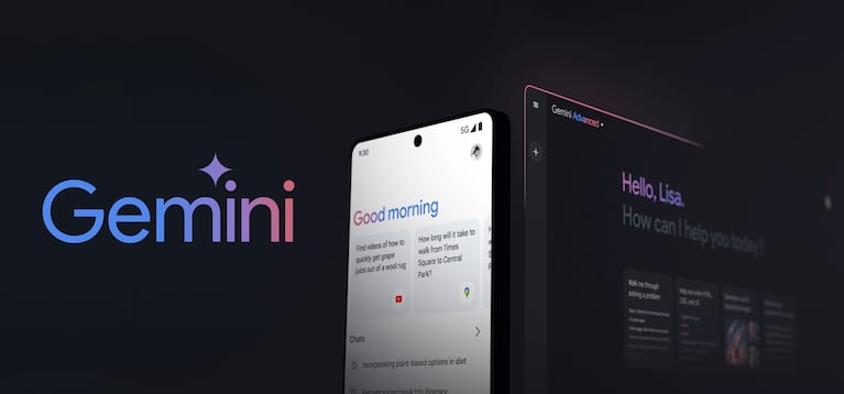 Google Gemini, la nueva identidad que engloba las propuestas de la compañía en el campo de la IA.