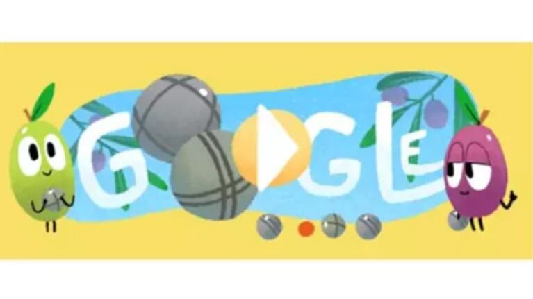 Google homenajea a la petanca con un doodle interactivo con modo multijugador
