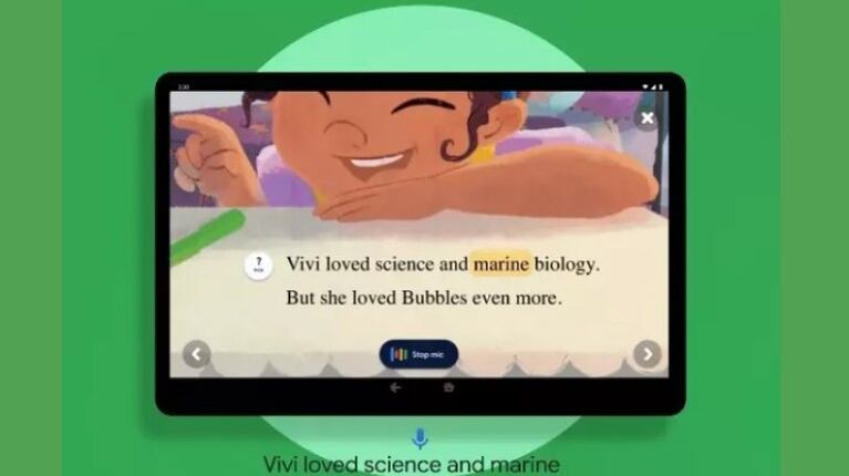 Google incorpora en Play Libros una herramienta para que los primeros lectores mejoren la comprensión y la pronunciación