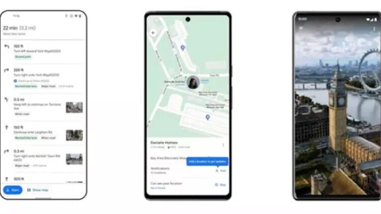 Google Maps introduce vistas inmersivas de monumentos emblemáticos y nuevas funciones para ciclistas