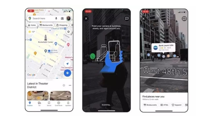 Google Maps lanza la experiencia de búsqueda con RA de Live View para iOS y Android