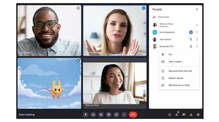 Google Meet permitirá ocultar a los participantes de una reunión para dar protagonismo al orador