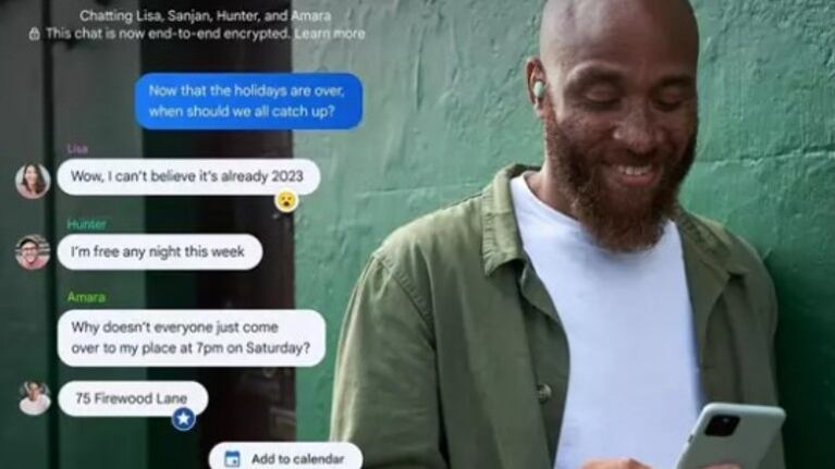 Google mensajes agrega el cifrado de extremo a extremo para los chats grupales en su versión beta