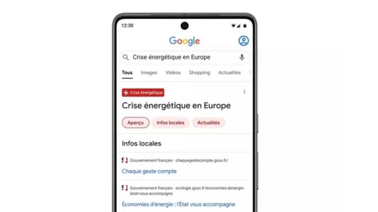 Google mostrará información relevante y consejos en las búsquedas sobre el ahorro de energía