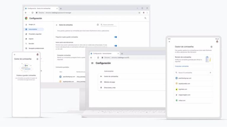 Google permite importar credenciales desde un archivo CSV en su gestor de contraseñas en el móvil