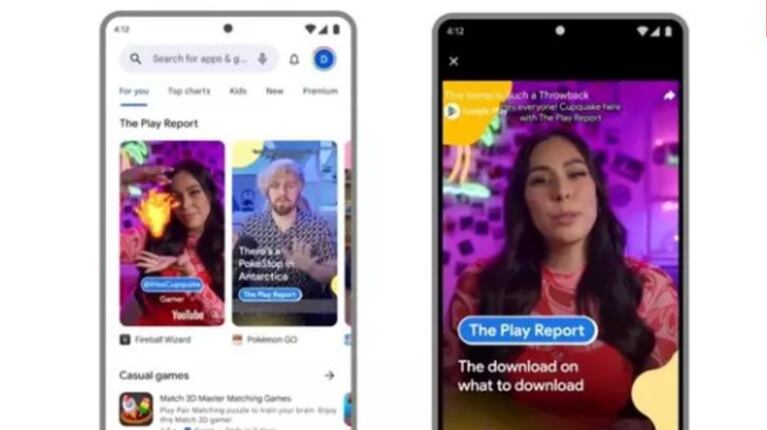 Google Play prueba ‘shorts’ para fomentar el descubrimiento de aplicaciones y juegos disponibles en la tienda