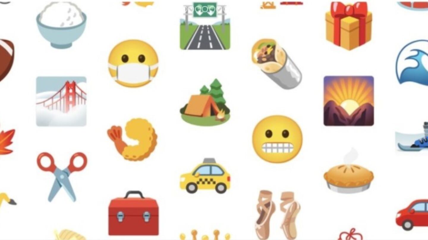 Google rediseña emojis como la torta, el bikini o el coche para que sean más universales y llamativos. Foto: DPA.