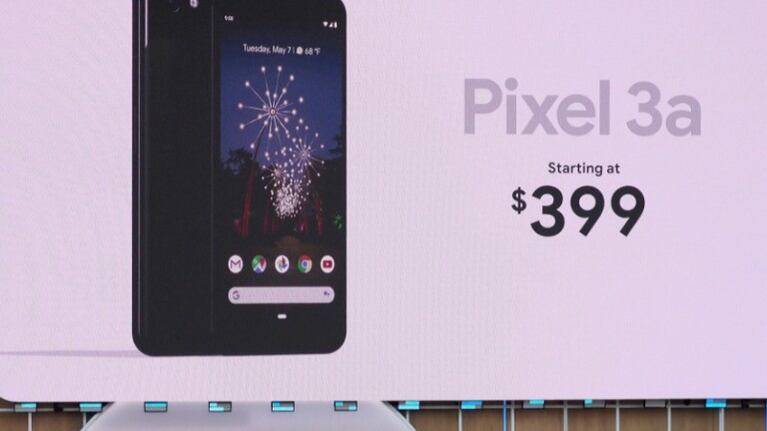 Google renueva su gama media con el nuevo Pixel 5a, con IP67 y 4.680 mAh de batería. Foto: EFE.