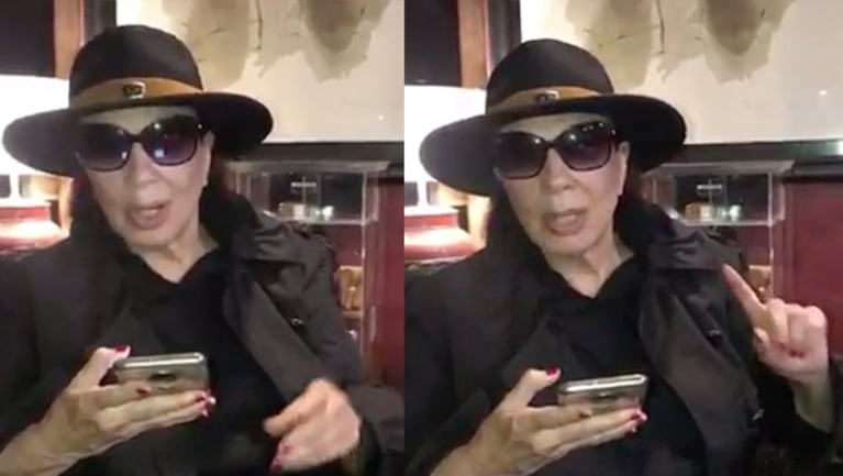 Graciela aclaró que ya sabe quién hizo la broma de mal gusto.