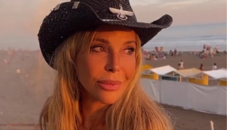 Graciela Alfano deslumbró con microbikini con strass: el imperdible video