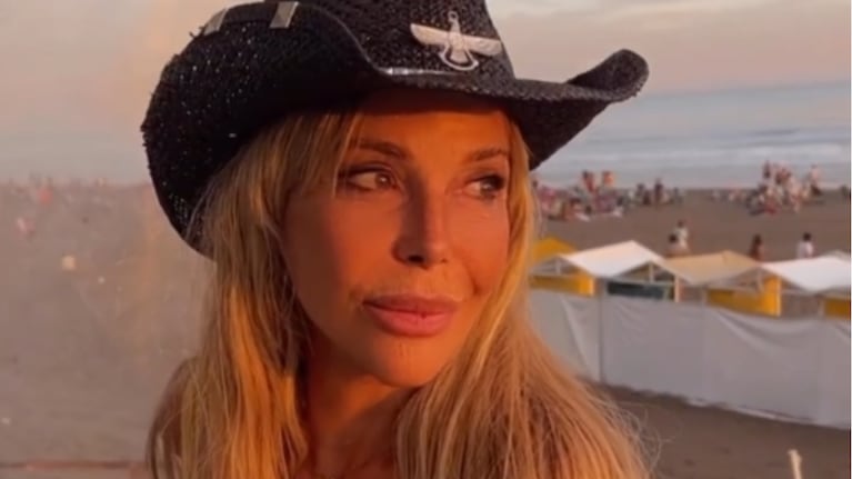 Graciela Alfano deslumbró con microbikini con strass: el imperdible video