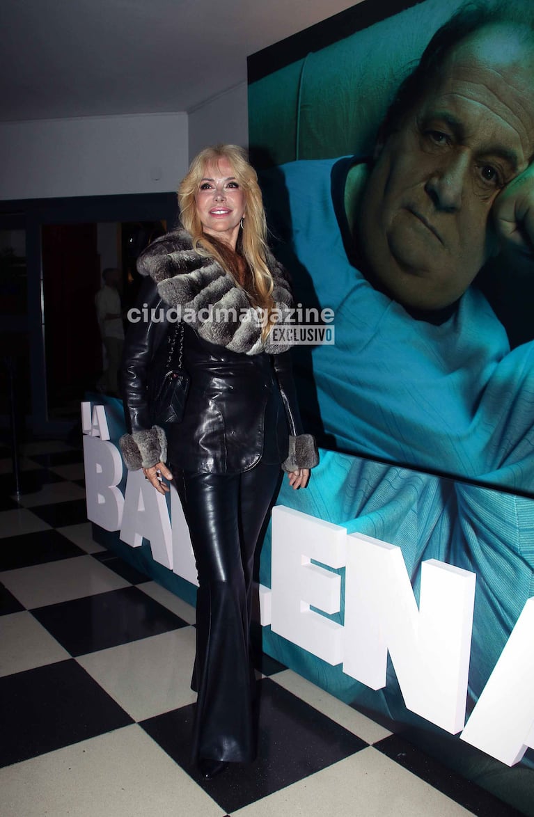 Graciela Alfano en el estreno de La Ballena (Foto: Movilpress).