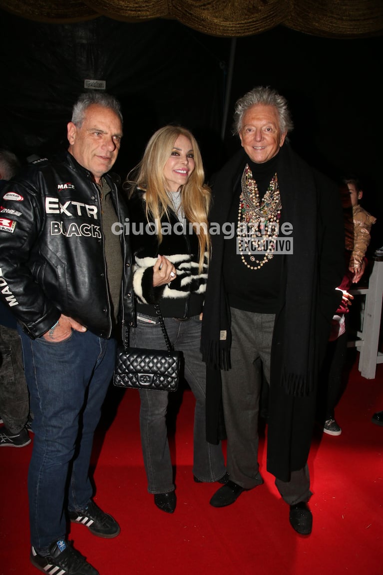 Graciela Alfano y Pepe Cibrián en el estreno del Circo Rodas (Fotos: Movilpress).