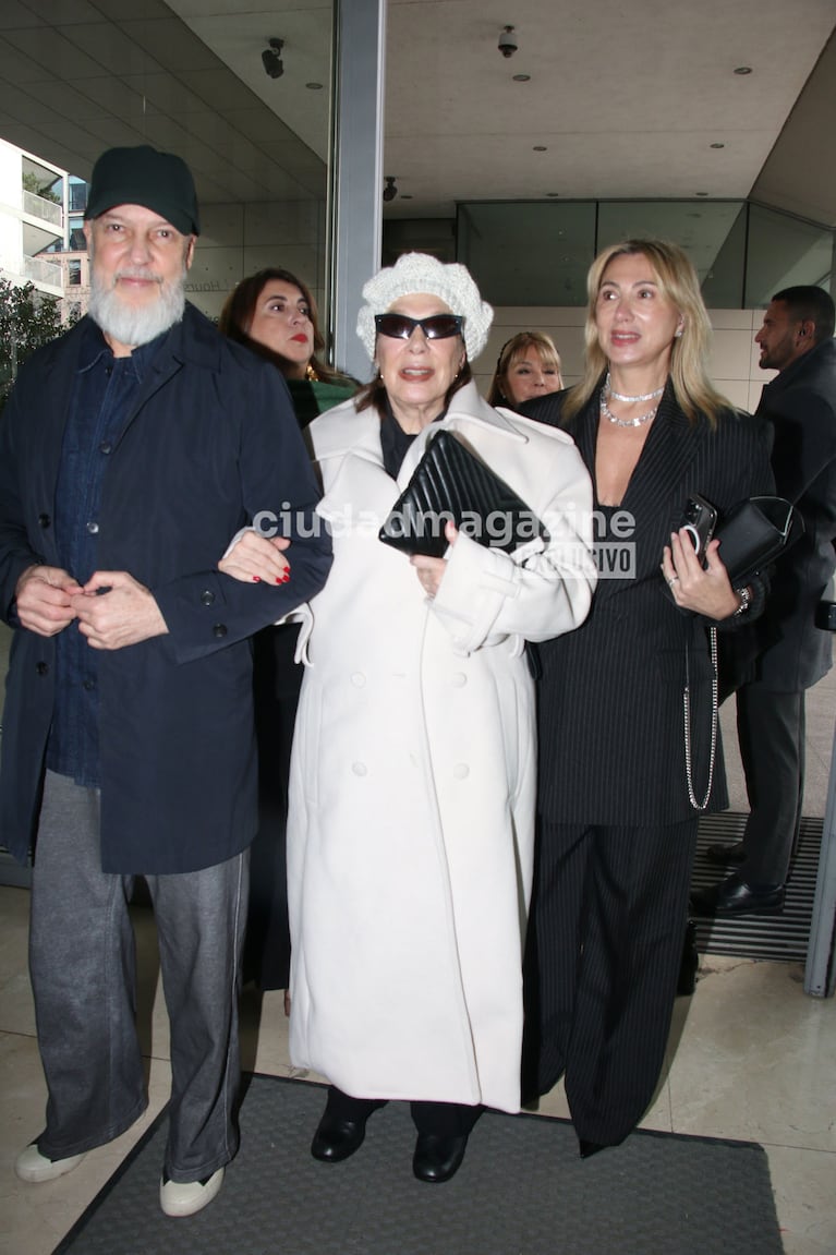 Graciela Borges en el desfile de Atelier Pucheta Paz (Foto: Movilpress).