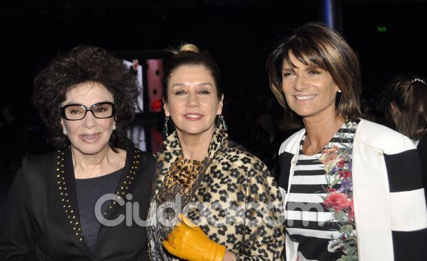 Graciela Borges, Marcela Tinayre y Teresa Calandra. (Foto: Jennifer Rubio-Ciudad.com)