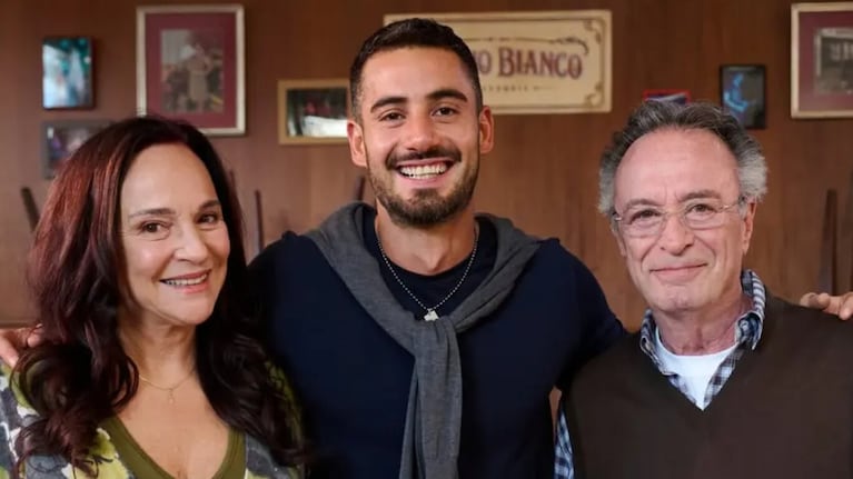 Graciela Stefani, Nico Occhiato y Oscar Martínez junto en el proyecto de la figura de Luzu TV.