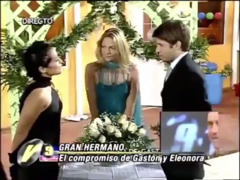 Gran Hermano 2001: el compromiso de Gastón Trezeguet y Eleonora González con Tamara Paganini como "jueza de paz".