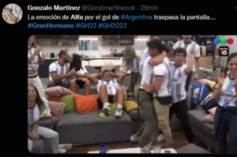Gran Hermano 2022: Alfa rechazó la bandera argentina y Coti lo cruzó fuerte