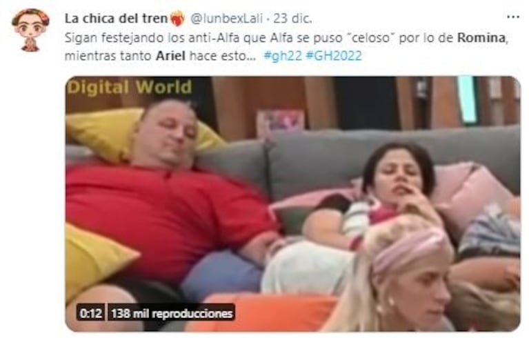 Gran Hermano 2022: aseguran que Ariel manoseó a Romina y piden su expulsión