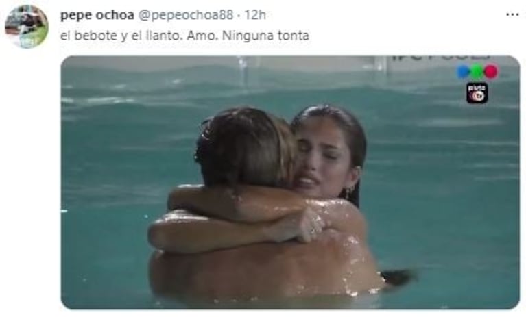 Gran Hermano 2022: el suspicaz video de Julieta Poggio y Marcos Ginocchio en la pileta