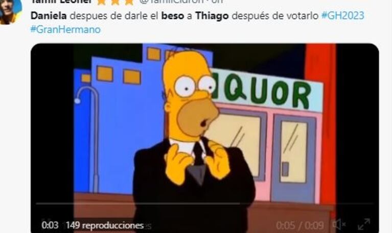 Gran Hermano 2022: el tremendo gesto de Daniela con Thiago tras nominarlo que hizo estallar las redes