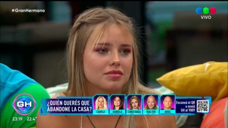 Gran Hermano 2022: la reacción de Coti al ver que Julieta no quedó nominada