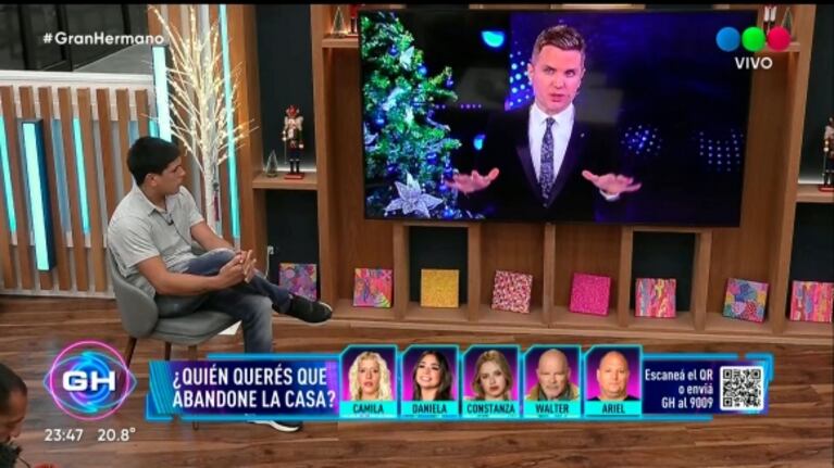 Gran Hermano 2022: la reacción de Coti al ver que Julieta no quedó nominada