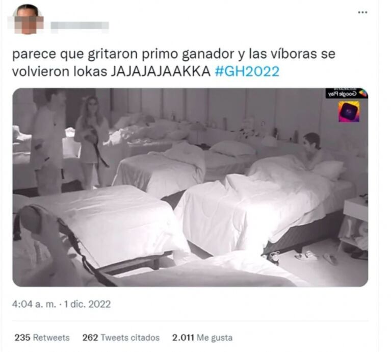 Gran Hermano 2022: Marcos recibió un grito desde afuera que alborotó a Julieta y Nacho