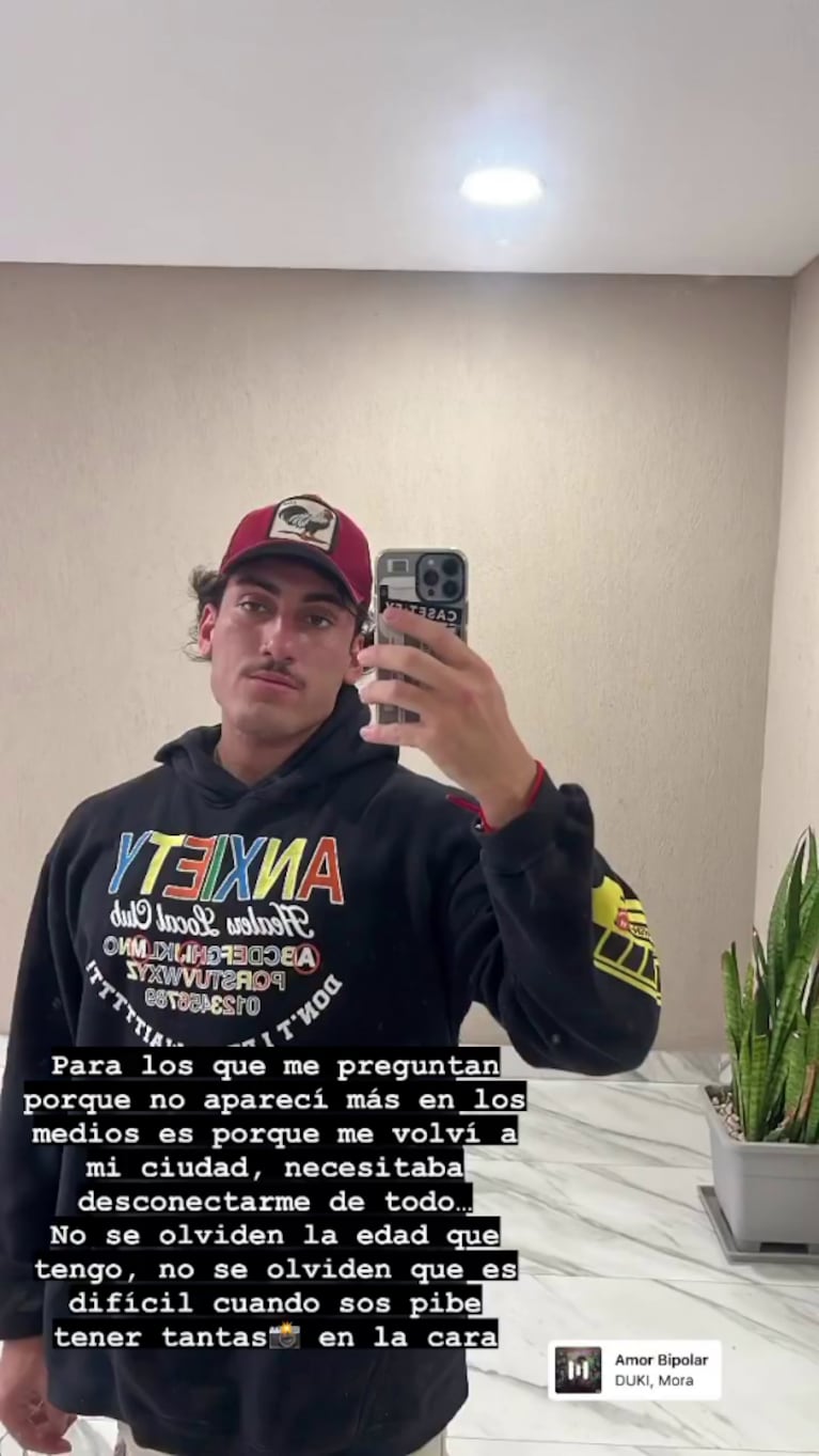 Gran Hermano 2022: Tomás Holder abandonó la TV y prefiere estar con su novia