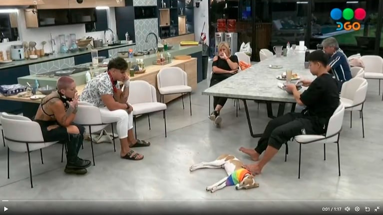 Gran Hermano 2023: a qué participante se apegó Arturo, el perro que entró a la casa