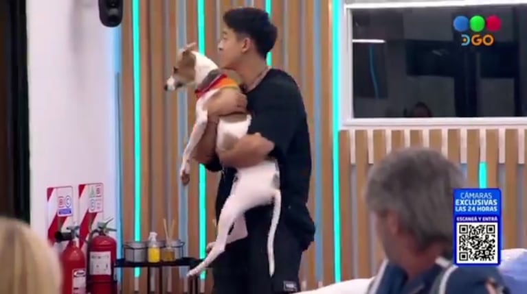 Gran Hermano 2023: a qué participante se apegó Arturo, el perro que entró a la casa