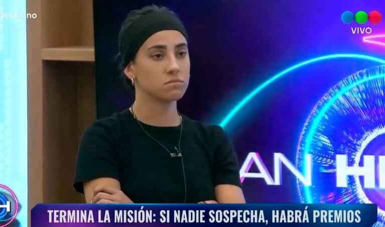 Gran Hermano 2023: el fuerte comentario de Lucía a Virginia antes de que fingiera su salida de la casa