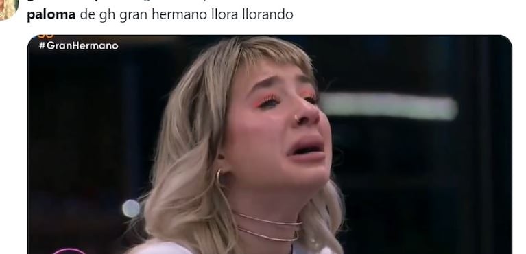 Gran Hermano 2023: la reacción de Paloma Méndez ante el ingreso de Arturo a la casa se convirtió en meme