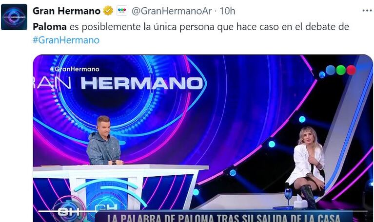 Gran Hermano 2023: Paloma Méndez protagonizó un insólito blooper en vivo y se convirtió en meme