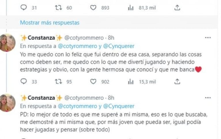 Gran Hermano: Coti Romero fue letal con Julieta Poggio tras escucharla criticándola con La Tora