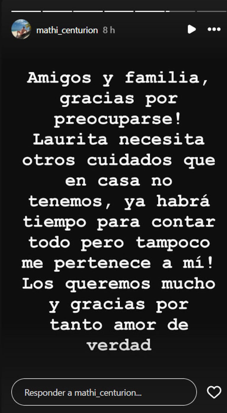 Gran Hermano: el fuerte mensaje del marido de Yipio tras su abrupta salida (captura de Instagram)