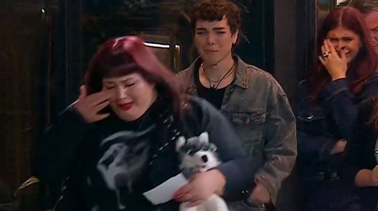 Gran Hermano: el fuerte mensaje del marido de Yipio tras su abrupta salida (captura de Telefe)