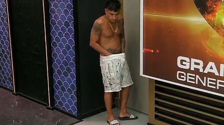 Gran Hermano: el gesto de Brian Sarmiento que dio asco en vivo y desató la reacción de Georgina Barbarossa (captura de Telefe)