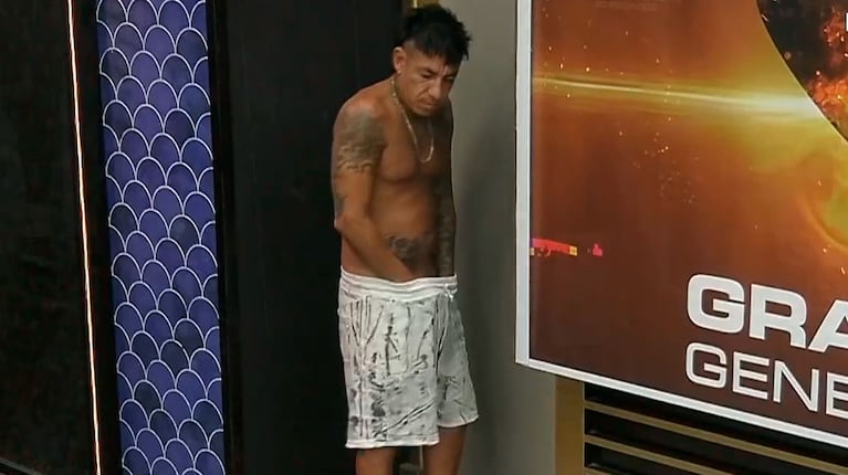 Gran Hermano: el gesto de Brian Sarmiento que dio asco en vivo y desató la reacción de Georgina Barbarossa (captura de Telefe)