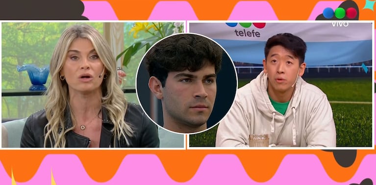 Gran Hermano: el inesperado cruce de Martín Ku con la mamá de Nicolás Grosman en vivo