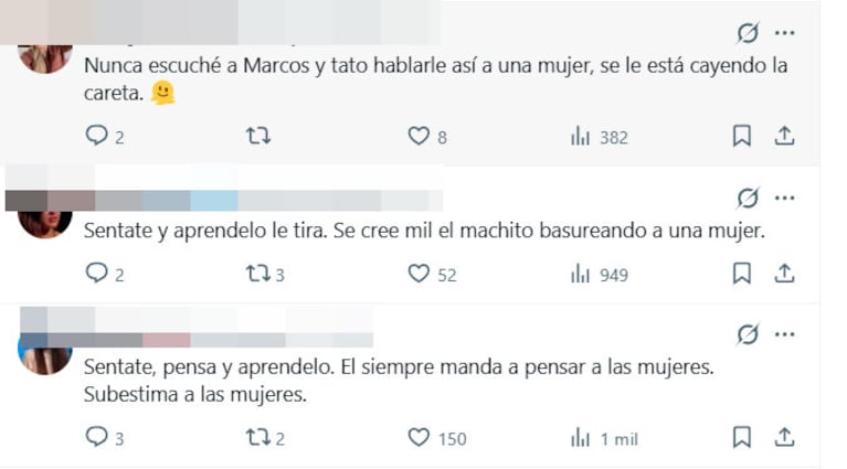 Gran Hermano: el polémico cruce de Manuel con Luana que desató una ola de críticas en redes (captura de X)