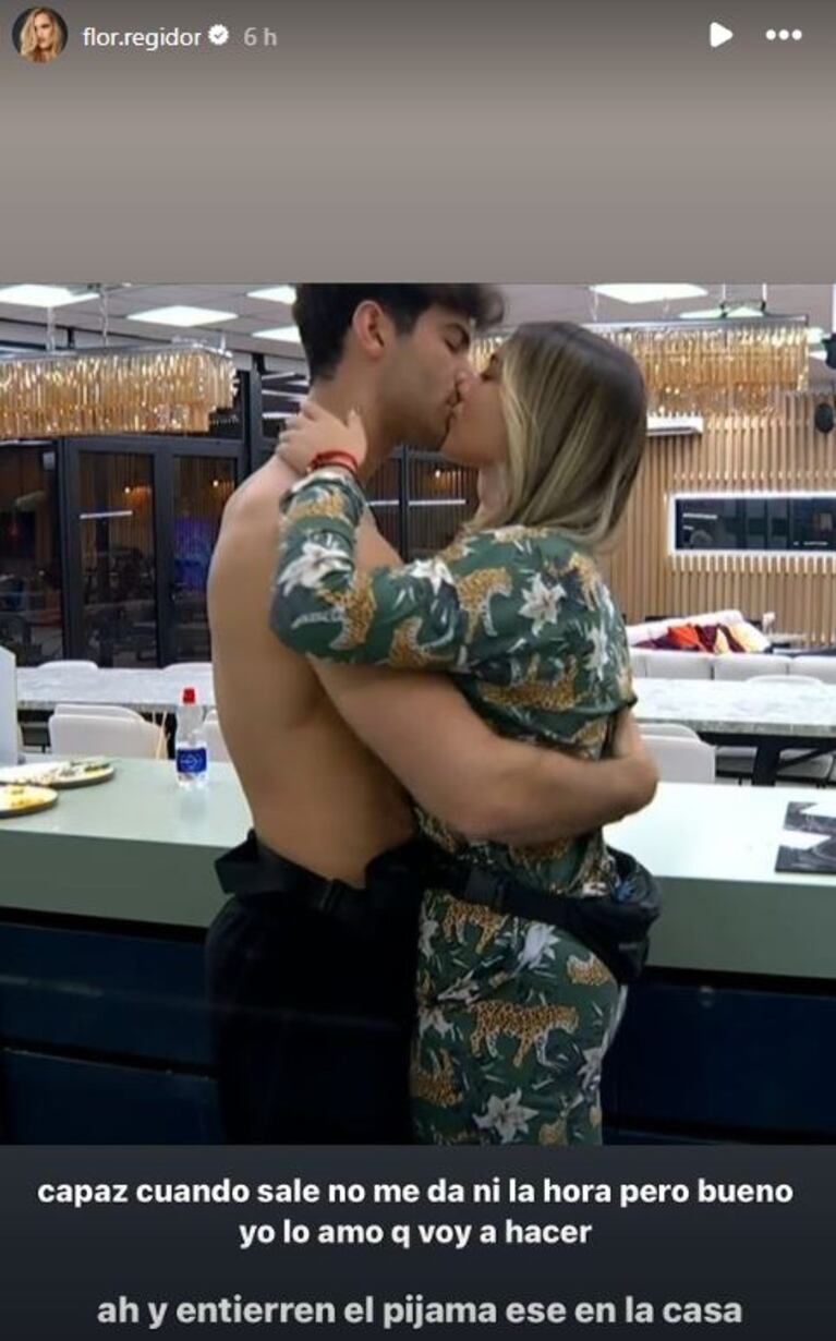 Gran Hermano: Florencia Regidor le mandó un regalo muy especial a Nicolás Grosman y no llegó a sus manos