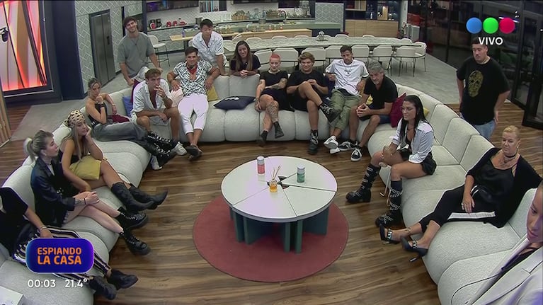 Gran Hermano. Foto: Captura Telefe.