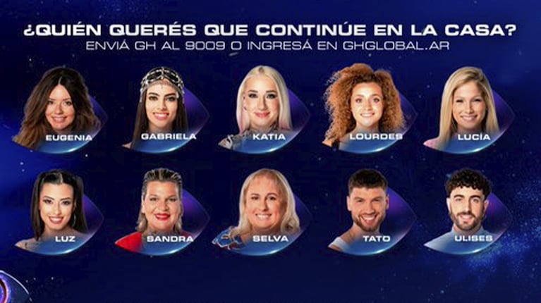 Gran Hermano. Foto: Telefe