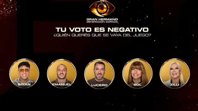 Gran Hermano Generación Dorada: la primera placa de nominados  (Foto: captura Telefe)
