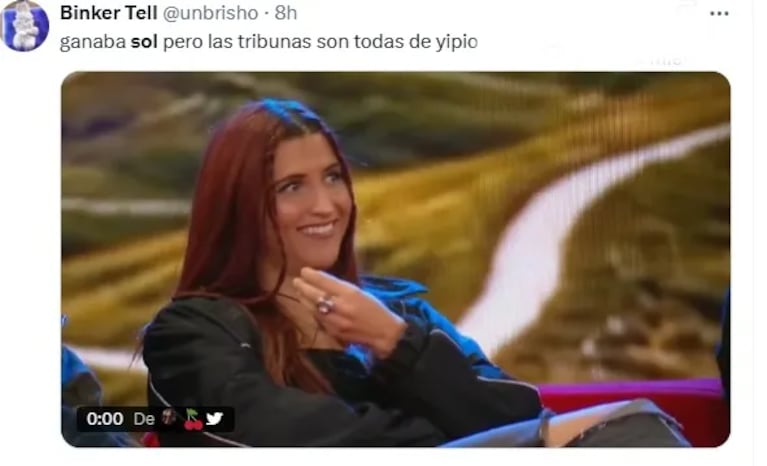 Gran Hermano Generación Dorada: los mejores memes tras el triunfo de Sol Abraham. Crédito: X