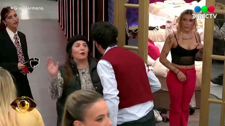 Gran Hermano: la agresiva reacción de Nazareno contra Pincoya (captura de Telefe)