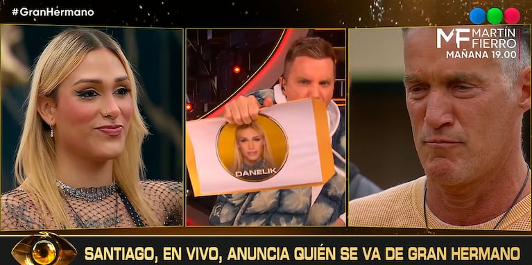 Gran Hermano: la eliminación de Danelik desató una guerra en la casa entre gritos, insultos y llanto (captura de Telefe)